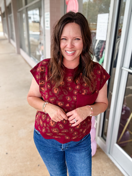 Wild Ember Pocket Sweater