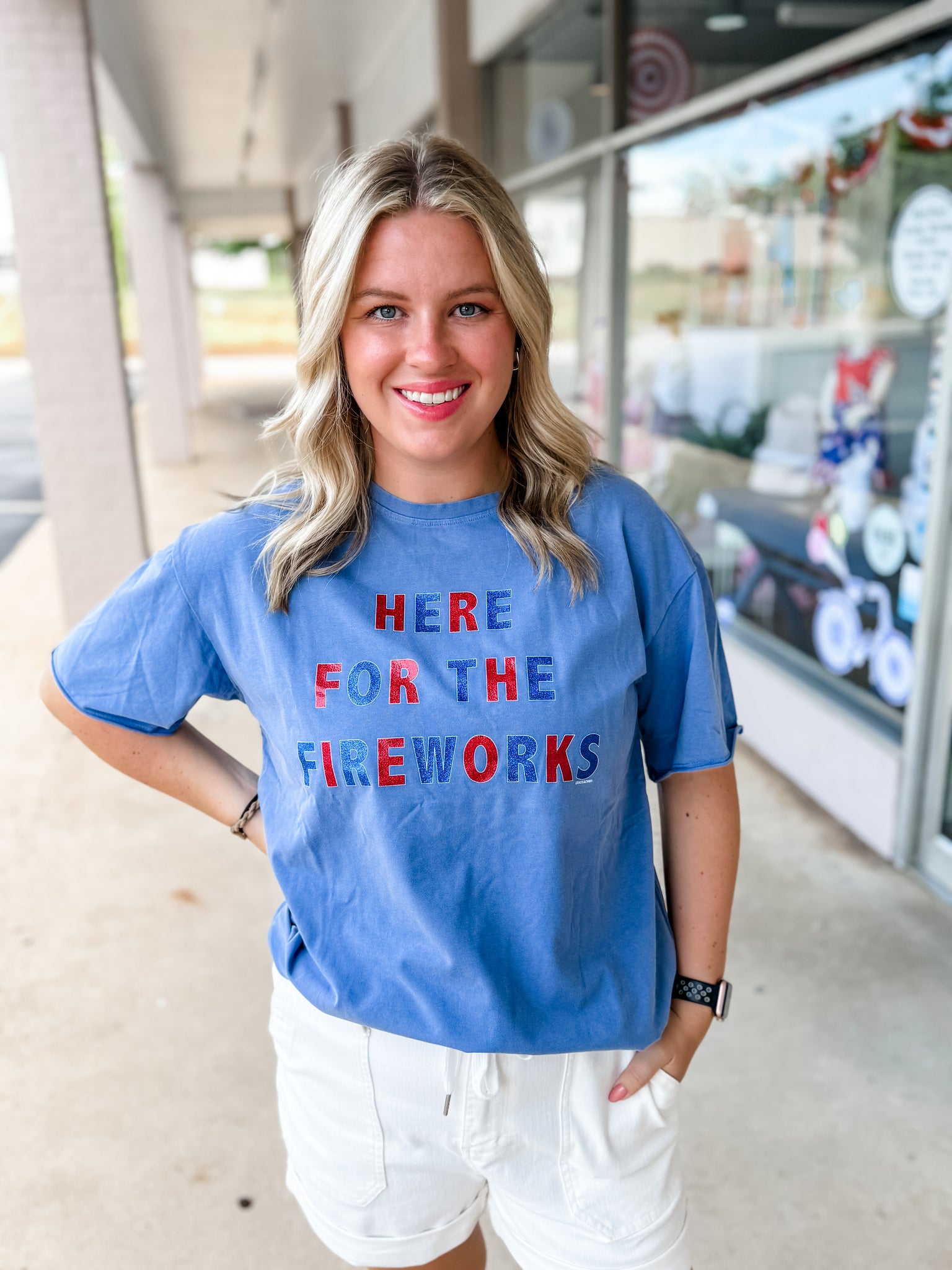 Here for the Fireworks Tee