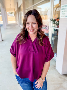 Mulberry Breeze Top