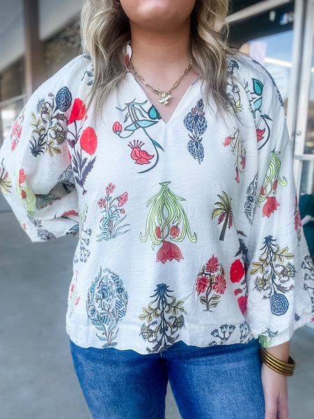 Meadow Muse Blouse: Plus