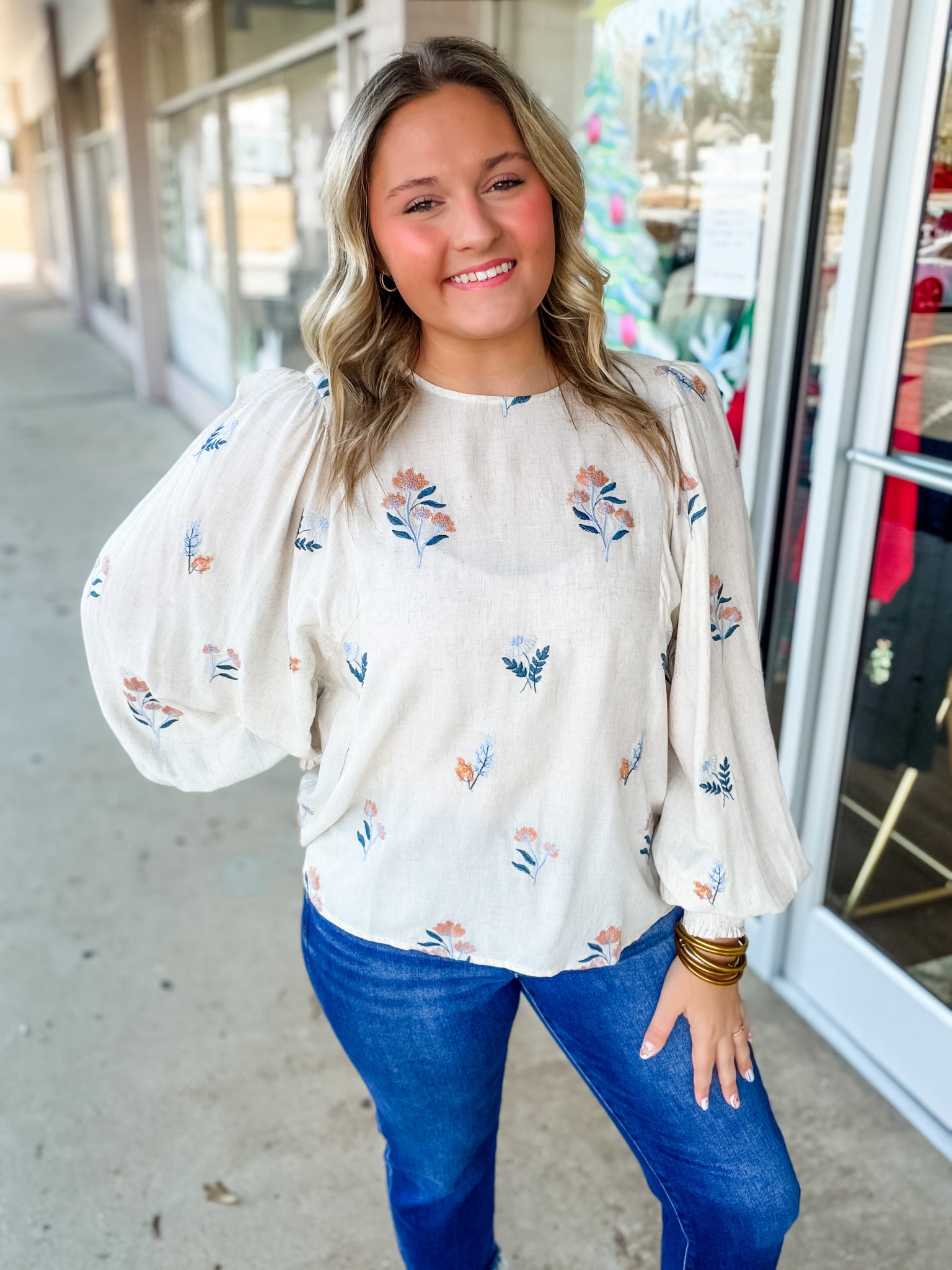 Meadow Bloom Peasant Blouse