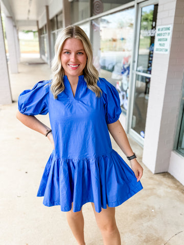Royal Blue Dress