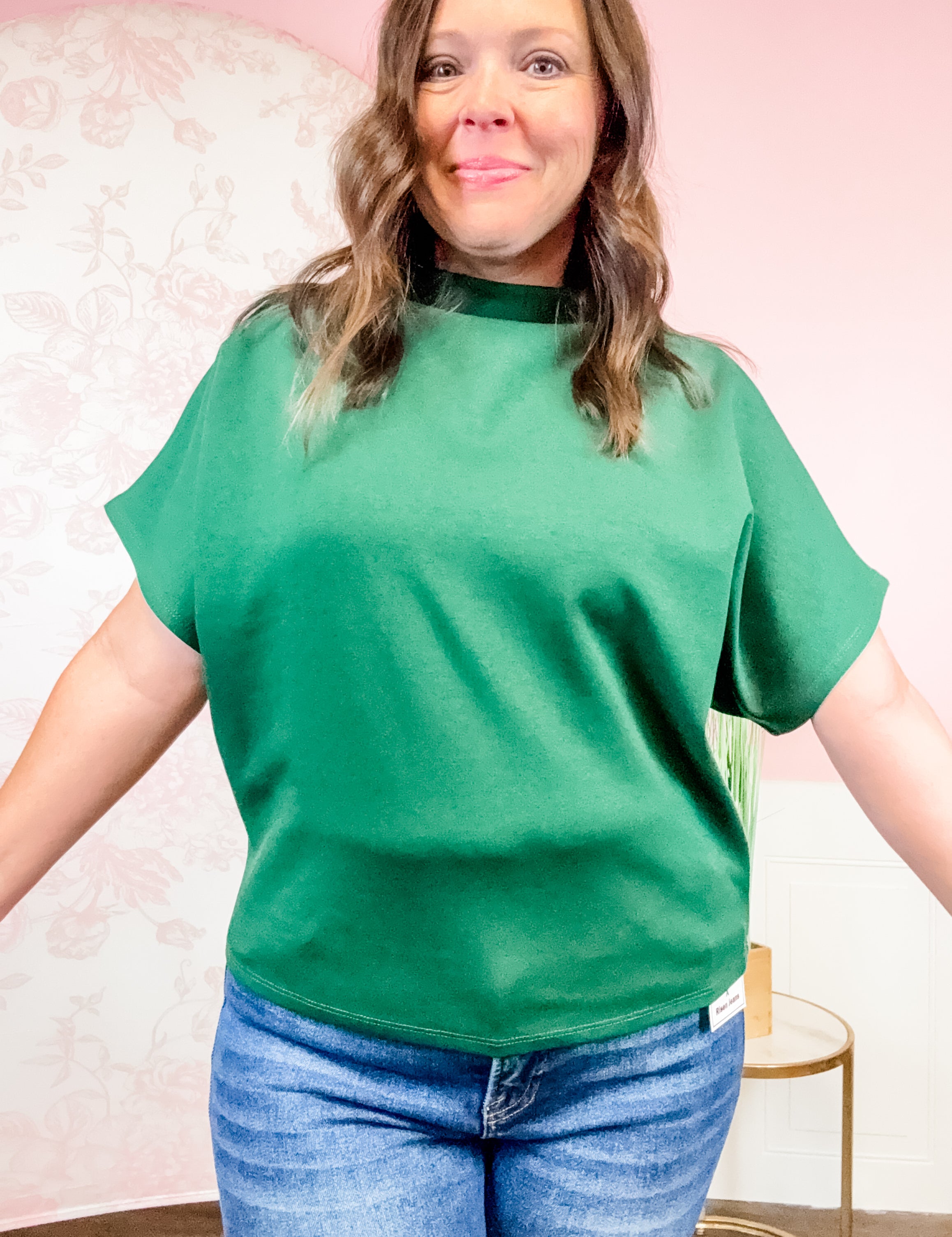 The Green With Envy Top