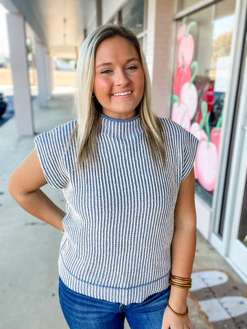 Coastal Breeze Knit Top