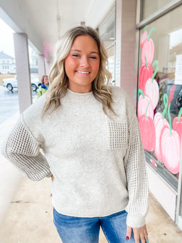 Cozy Cabin Knit Sweater