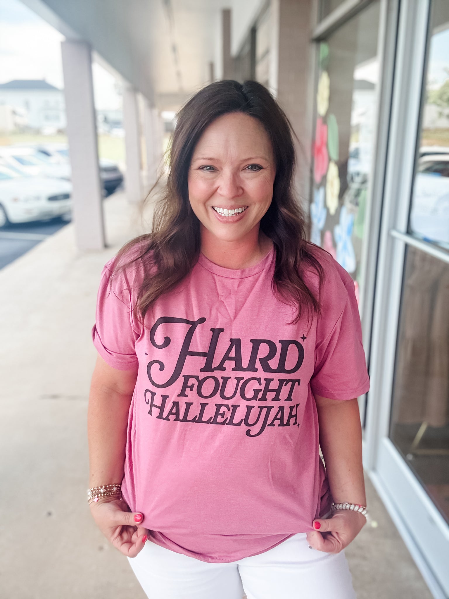 Hard Fought Hallelujah Tee