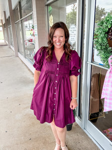 Harper Berry Blush Dress