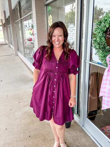Harper Berry Blush Dress