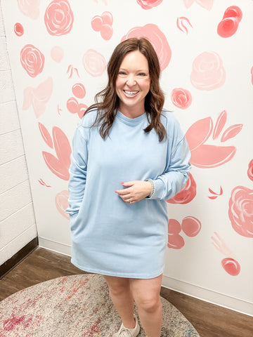 Blue Tunic Dress