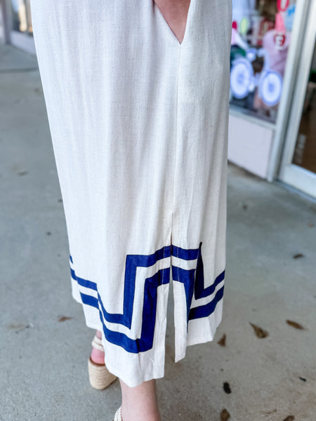 Nantucket Sail Linen Dress