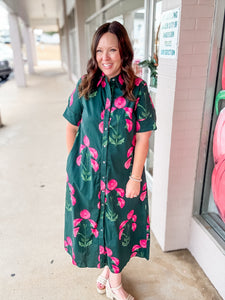Bloom & Stroll Shirt Dress