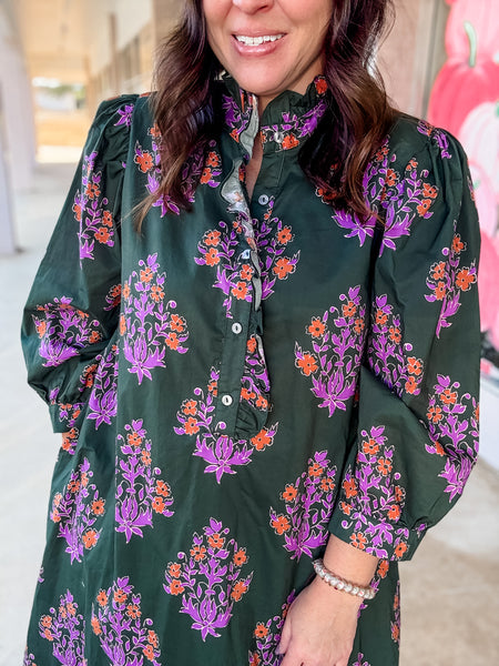 Wild Orchid Fields Dress