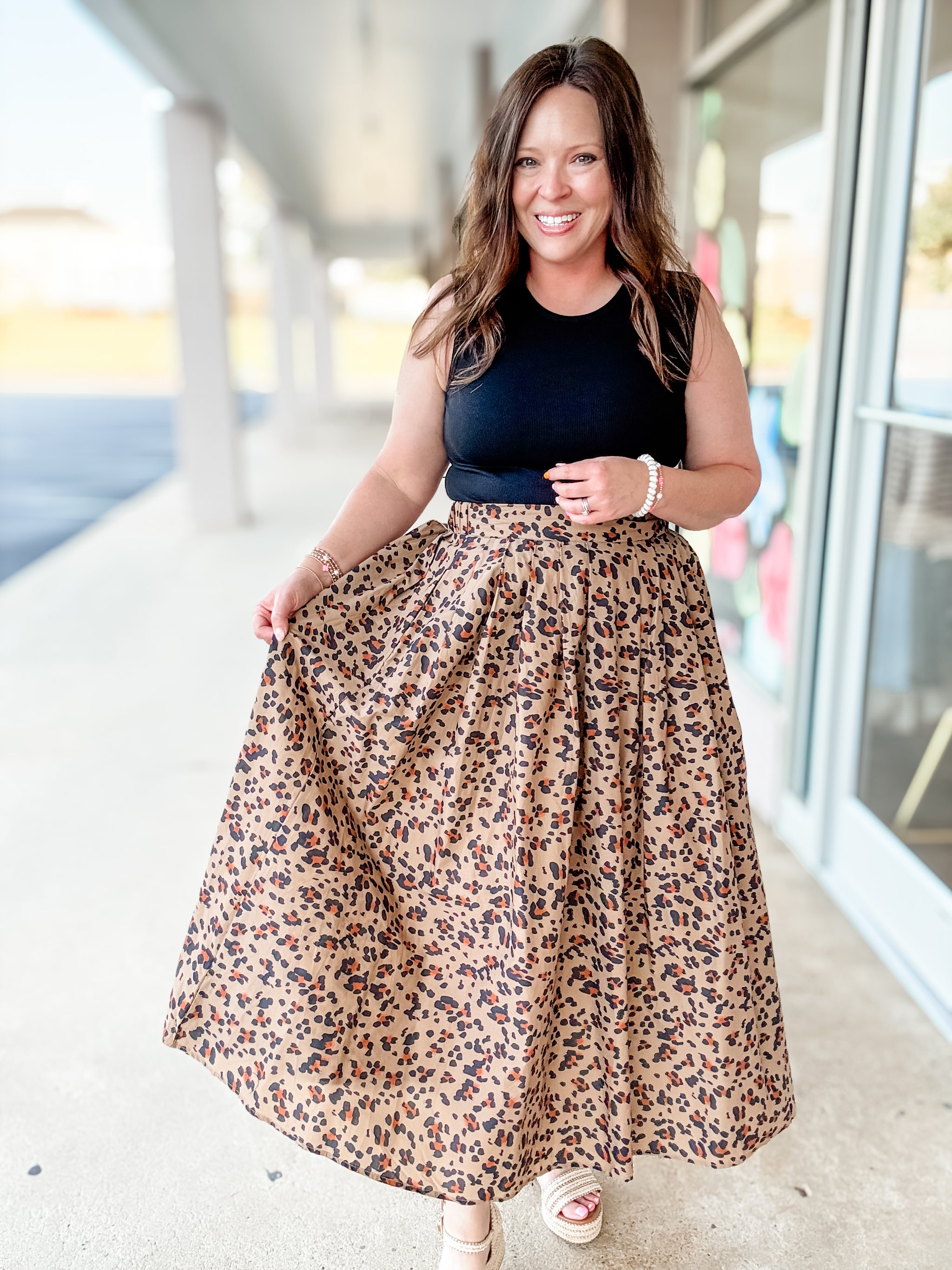 Leopard Print Skirt – Just a Small Town Girl