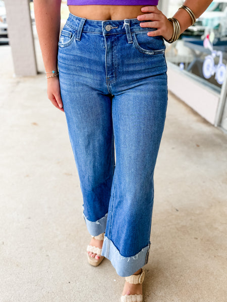 Lovervet High Rise Cuff Jeans