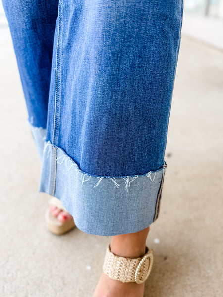 Lovervet High Rise Cuff Jeans