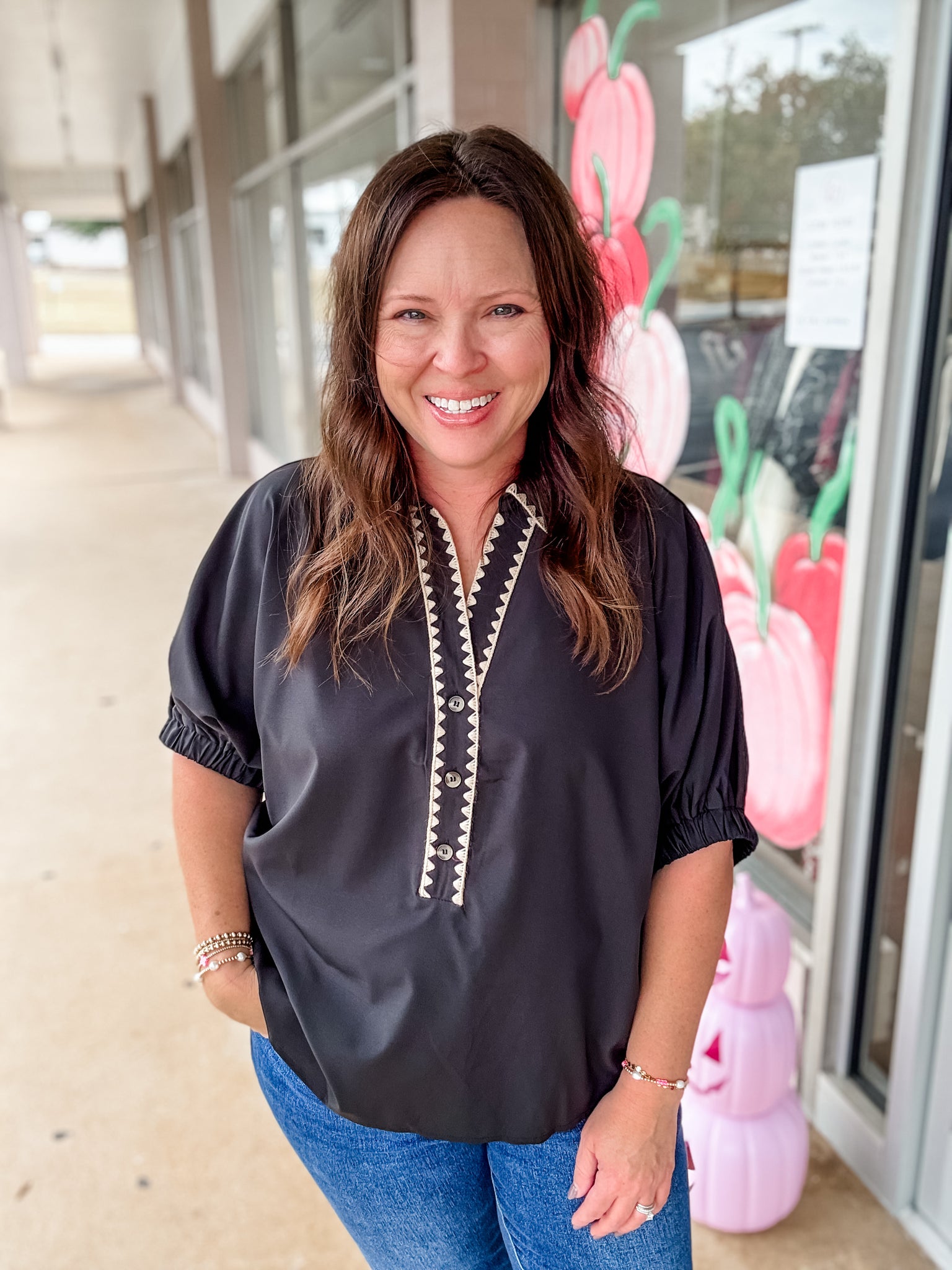 Stitched Charm Blouse