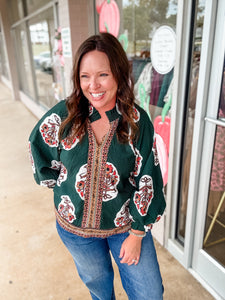 Forest Bloom Top