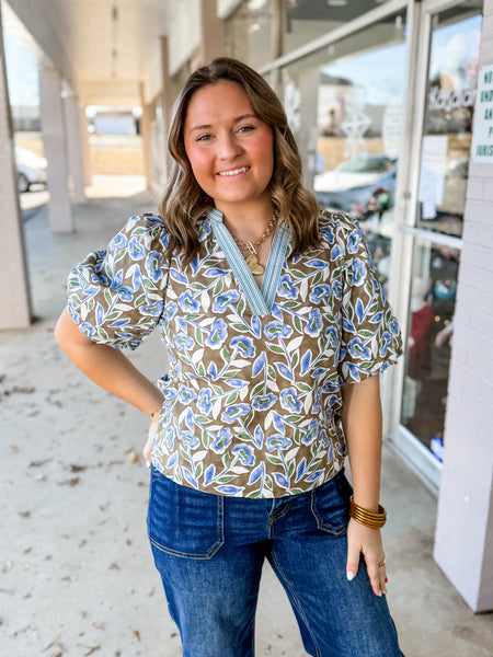 Blossom Pathway Blouse