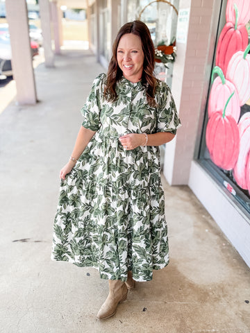 Palm Haven Maxi Dress