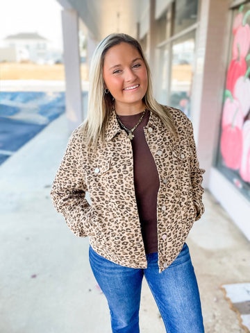 Wild Grace Leopard Jacket