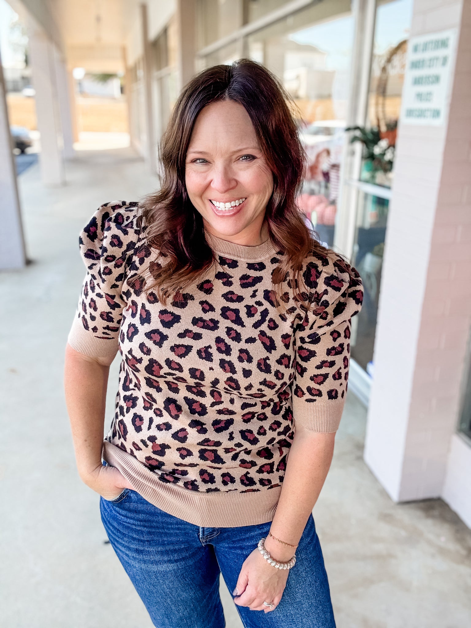 Wild at Heart Knit Top