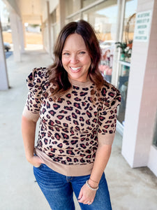Wild at Heart Knit Top