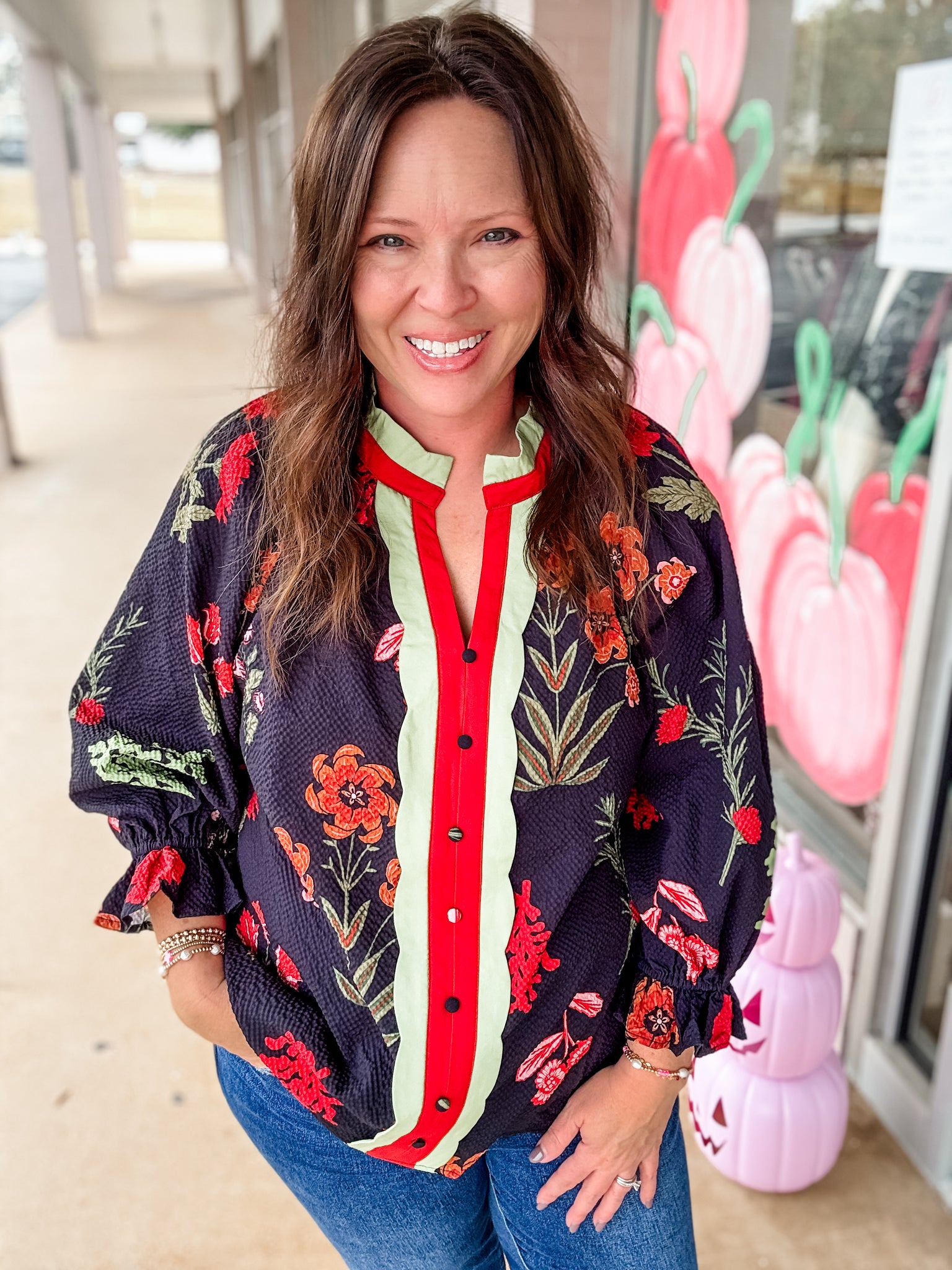 Autumn Garden Blouse