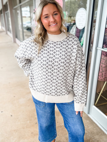 Frosted Pines Sweater