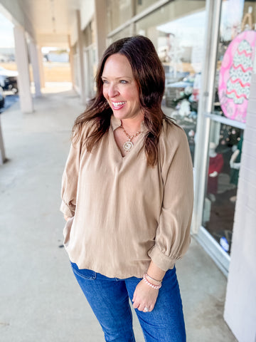 Mocha Mist Blouse