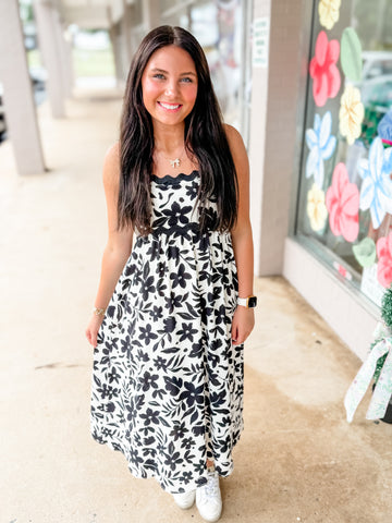 Black & White Ric Rac Dress