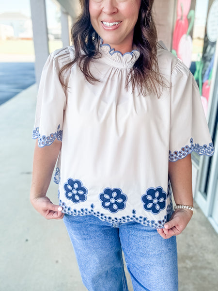 Bluebell Breeze Blouse