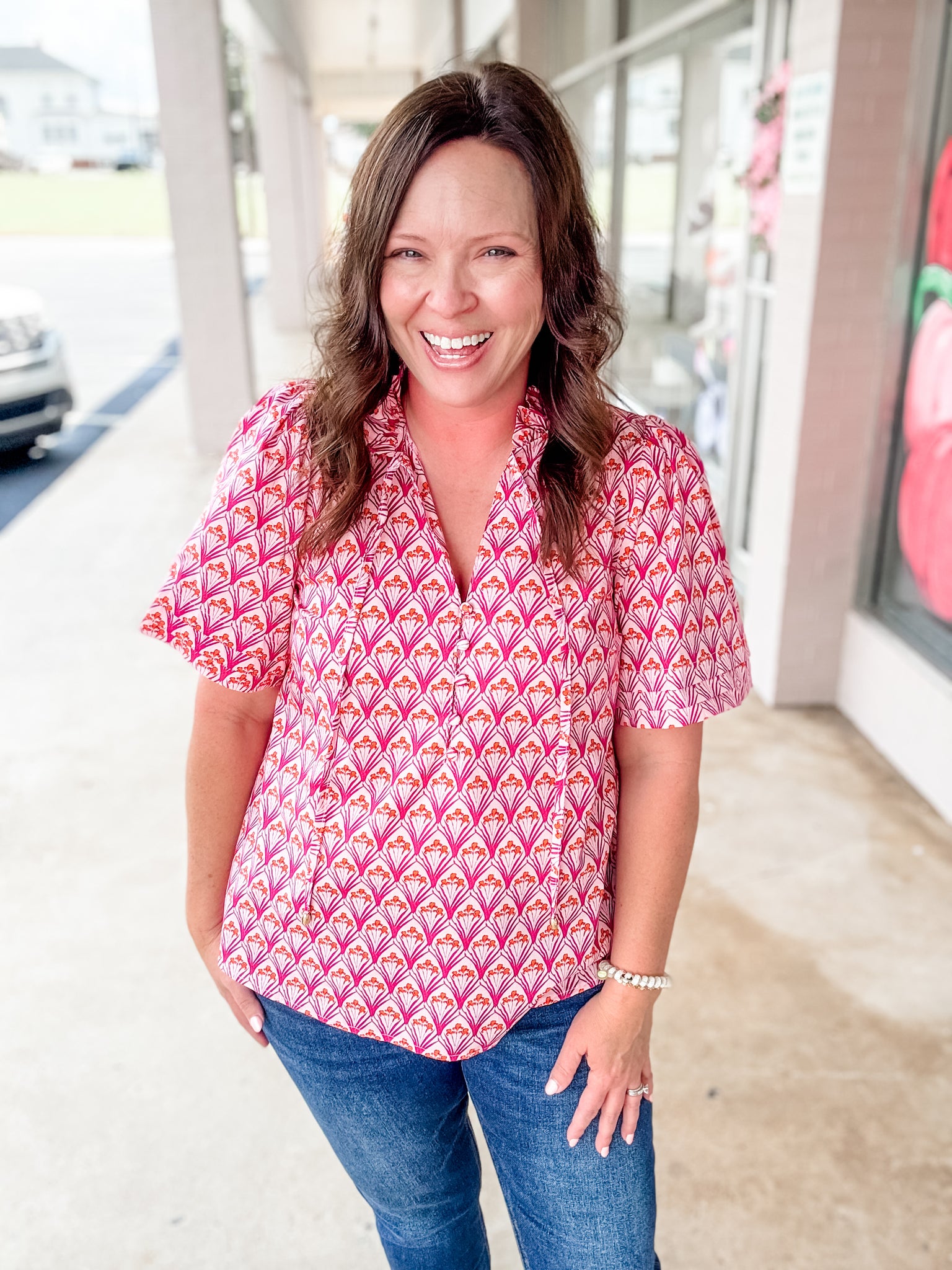 Berry Burst Blouse