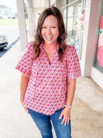 Berry Burst Blouse