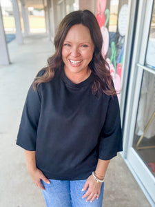 Black The Everyday Ease Top