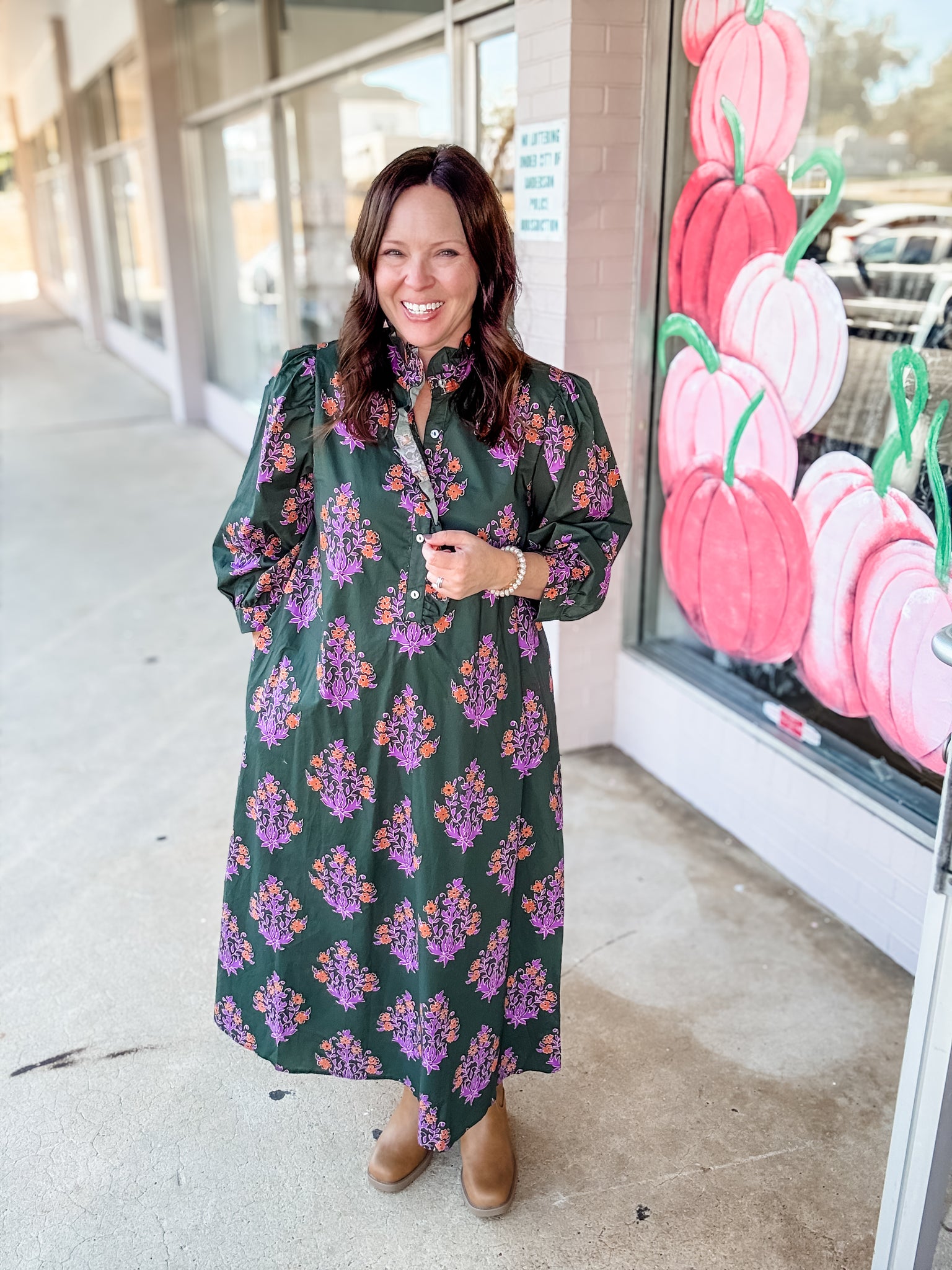 Wild Orchid Fields Dress