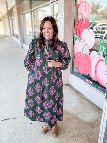 Wild Orchid Fields Dress