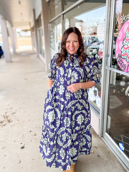 Midnight Garden Dress