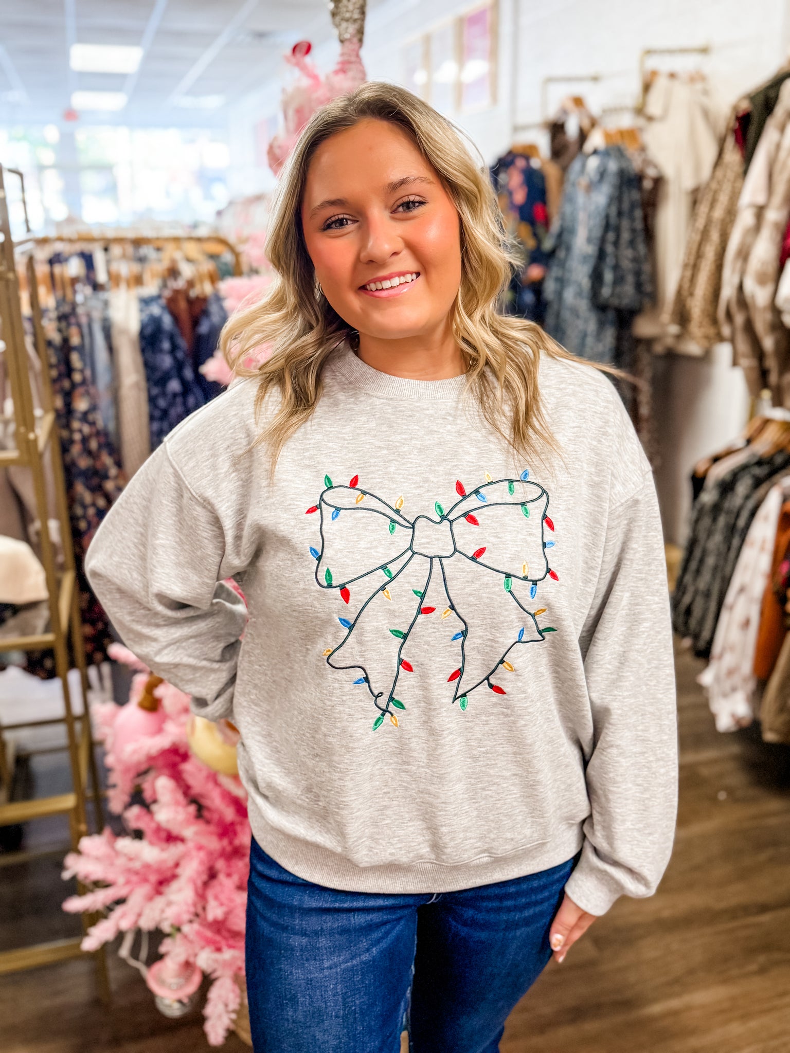 Twinkle & Tie Sweatshirt