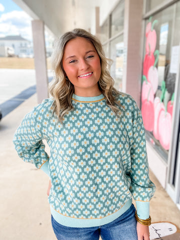 Meadow Daisy Sweater