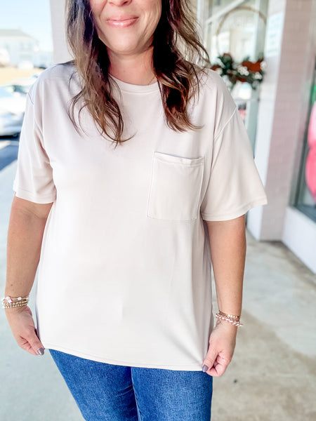 Sandstone Pocket Tee