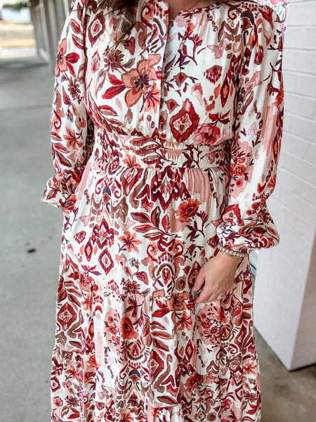 Desert Blossom Maxi Dress