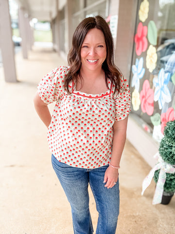 Red Rose Top