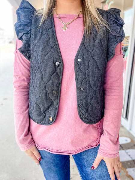 Smoky Trail Quilted Vest