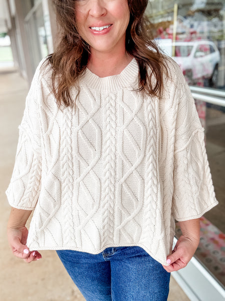 Cozy Cream Sweater