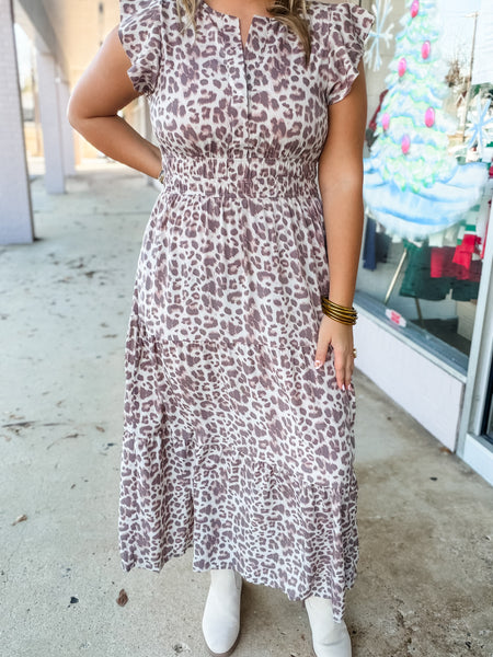 Wild Grace Midi Dress
