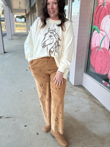 Western Sky Corduroy Pants