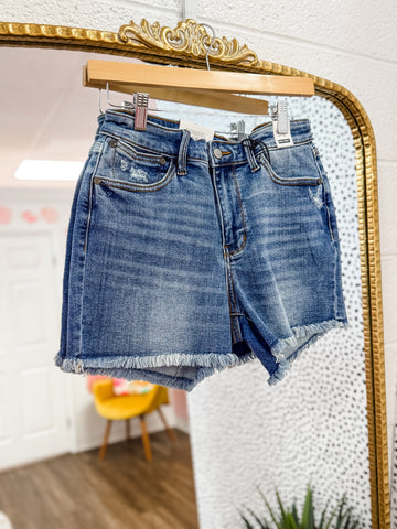 Fray Hem Shorts by Judy Blue