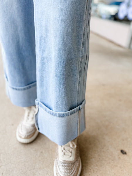 Cuffed High Rise Jean
