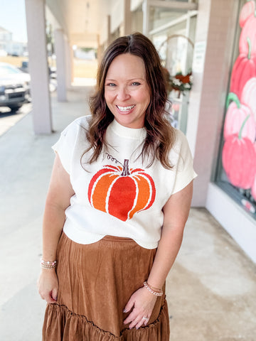 Pumpkin Patch Knit Top