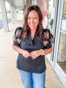 Autumn Bloom Blouse